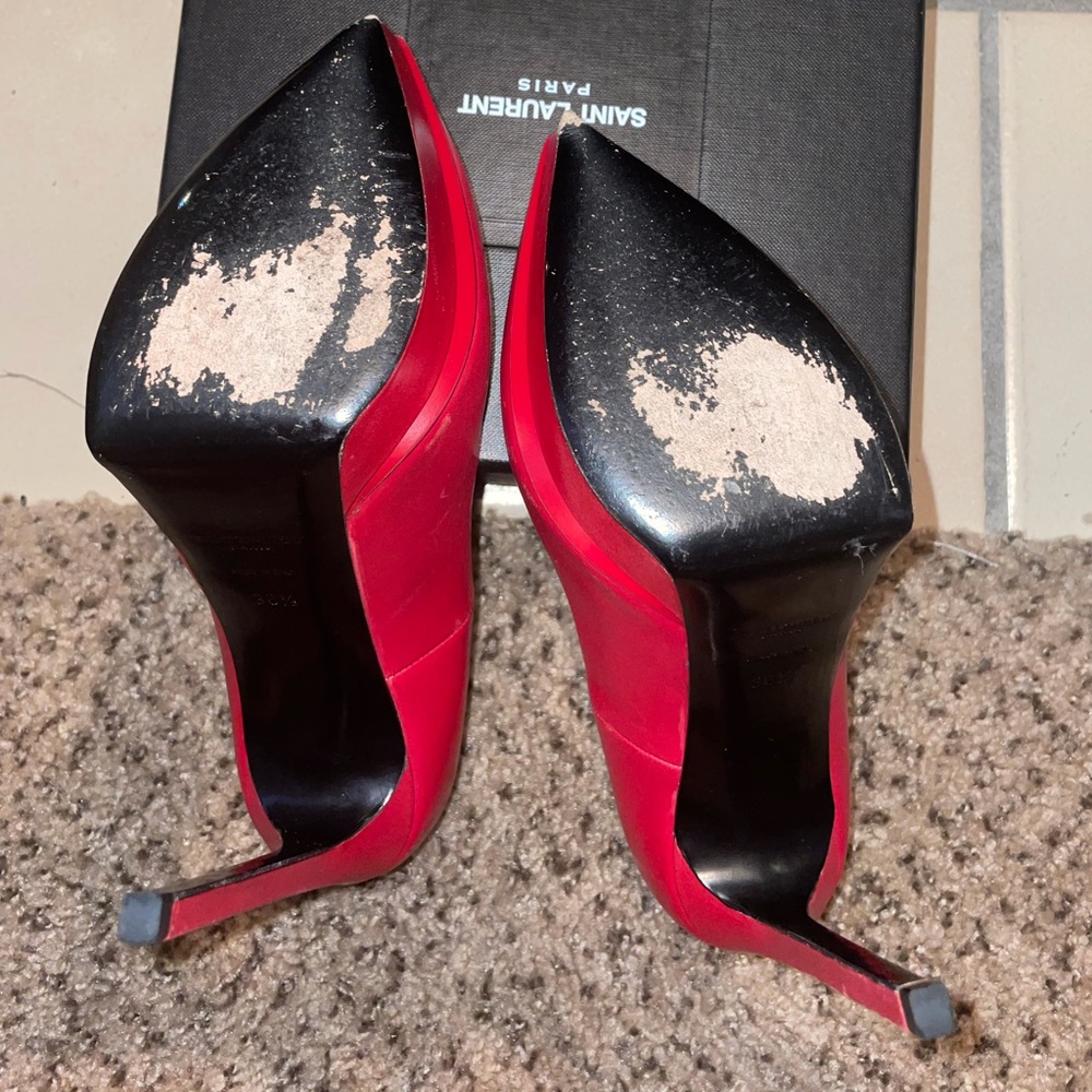 Saint Laurent Platform Heels - Picture 5 of 6